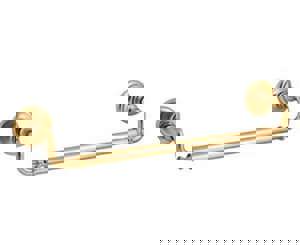 18 in. Towel Bar in Vibrant Brushed Moderne Brass